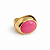 Anel Bola Pink - Imagem 1