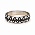 Pulseira Preto e Branco Indiana - Imagem 1