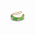 Piercing Fake Verde - Imagem 1