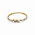 Pulseira Dourada Zircônia Cristal - Imagem 1
