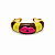 Bracelete Listrado Boquinha Marrom - Imagem 1