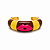 Bracelete Listrado Boquinha Marrom - Imagem 2