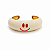 Bracelete Sorriso Branco - Imagem 1