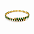 Pulseira Riviera Verde e Dourado - Imagem 1