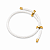 Pulseira Cordinha Branca - Imagem 1