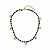 Colar Cristais Preto e Branco - Imagem 1