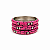 Trio de Pulseiras Indianas Pink - Imagem 1