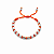 Pulseira Spike Laranja - Imagem 1