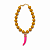 Colar Bolotas Caramelo - Imagem 1