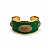 Bracelete Bolas Verde - Imagem 1