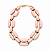 Colar Maxi Elos Rosa Claro - Imagem 1