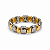 Pulseira Duo Prata e Dourado - Imagem 1