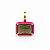 Pingente Quadrado Pink - Imagem 1