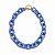 Colar Elos Azul - Imagem 1