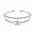 Bracelete Mão de Fátima Aço - Imagem 1