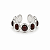 Anel Bolinhas Marrons - Imagem 1