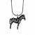 Colar Zebra Prata - Imagem 1