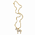 Colar Zebra Branco - Imagem 2