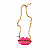 Colar Boca Rosa Chiclete - Imagem 1