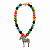 Colar Zebra Colors - Imagem 1