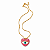 Colar Olho Grego Rosa Chiclete - Imagem 2