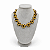 Colar Bolotas Marrom - Imagem 1