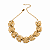 Colar Tulipa Dourado - Imagem 2