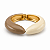 Bracelete Garras Capuccino e Off - Imagem 1