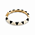 Pulseira Fininha Petro e Branco - Imagem 1