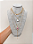 Colar Gravatinha Cristais - Imagem 1