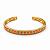 Bracelete Fino Laranja - Imagem 1