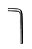Chave Allen Hexagonal Curta 2,5MM Belzer - Imagem 1