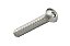 Parafuso Allen Cabeça Abaulada M4 x 16 Aço Inox (Embalagem 20 peças) - Imagem 1