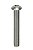 Parafuso Allen Cabeça Abaulada M8 x 30 Aço Inox (Embalagem 10 peças) - Imagem 3