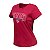 Tshirt Estampada Feminina Vermelha Company Rubrica - Imagem 2
