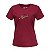 Tshirt Estampada Feminina Made Relief Vermelho - Imagem 1