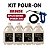 KIT Finox Premium 5l (4 und) *brinde 1  aplicador pouron - Imagem 1