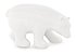 Urso decorativo Branco 7,5cm - Imagem 1