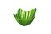 Tigela Leaves Decorativa Verde Vylux - Imagem 1