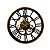 Relógio Decorativo Preto Rojemac - Imagem 1