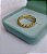 Anel Aro Correntes - Ouro 18k - Unissex - Imagem 3