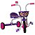 Triciclo Ultra Bike Top Girl  Branco / Roxo - Imagem 1