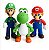 Combo Boneco Super Mario Bros + Luigi + Yoshi - Super Size Figure Collection - Imagem 1