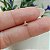 Piercing Três Zircônias Com Banho De Ouro - Imagem 3