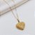 Gargantilha Coração Com Detalhes Veneziana Em Ouro 18k - Imagem 1