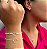 Pulseira Coração Com Zircônias Em Prata - Imagem 2