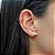 Brinco Earcuff Estrelas Com Zircônias Em Prata 925 - Imagem 2