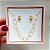 Kit Basic - Argola Lisa Com Choker Elos Com Banho De Ouro - Imagem 1