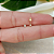 Brinco Ponto De Luz 2,5 mm Em Ouro 18k - Cristal - Imagem 2