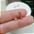 Piercing Flor Cravejada Com Banho de Ouro - Imagem 6